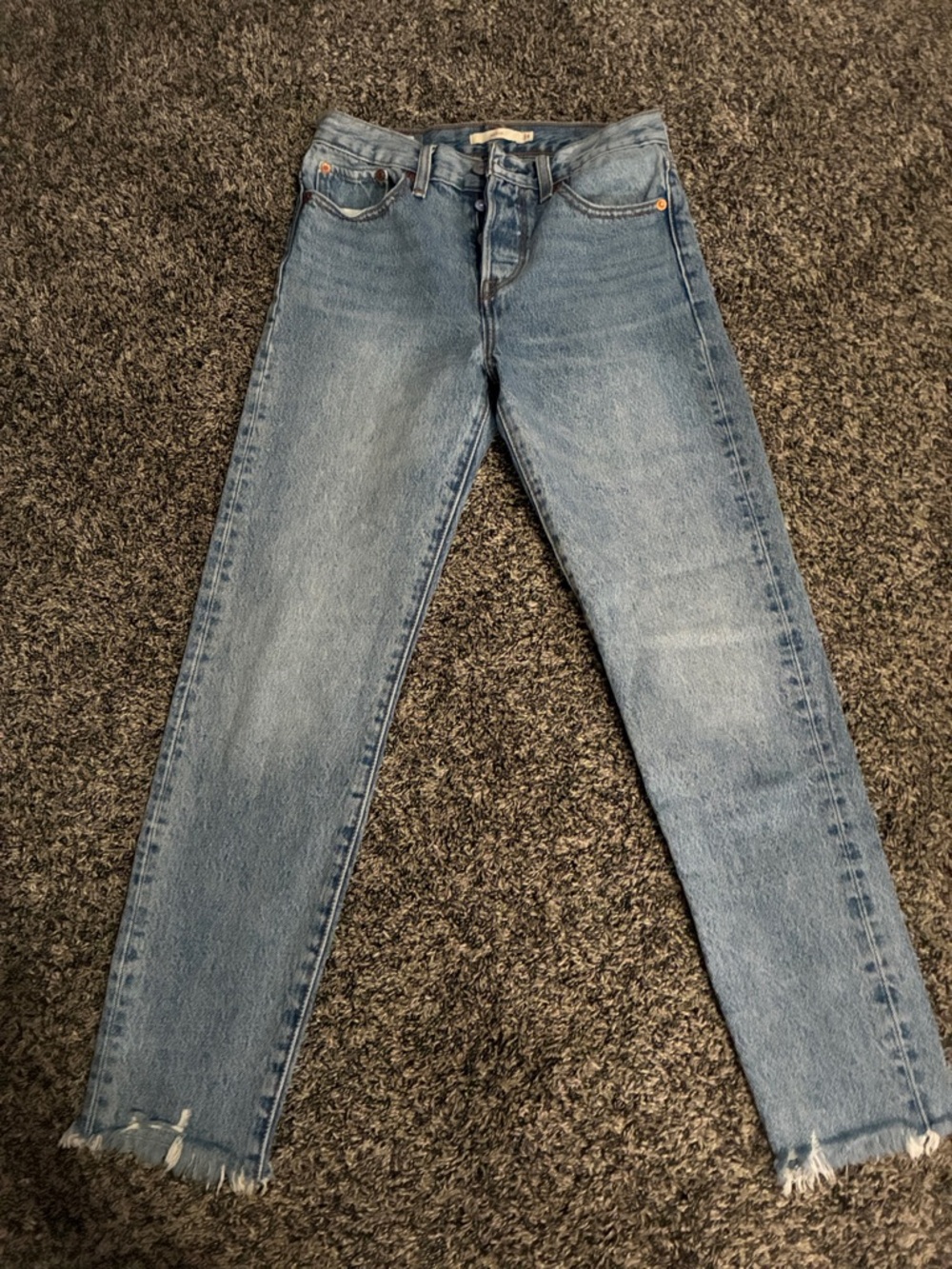 Levi's Light Blue Straight Leg Women's Jeans